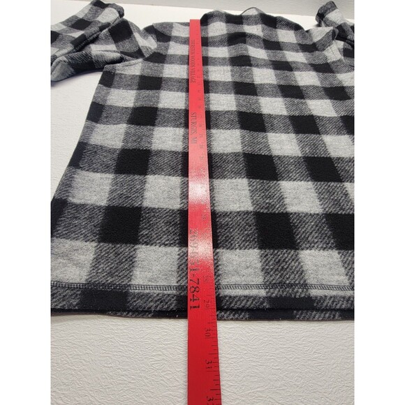 John Wayne Timeless Classic Fleece Pullover Plaid Wolly Jacket Men’s Size L - Picture 5 of 12